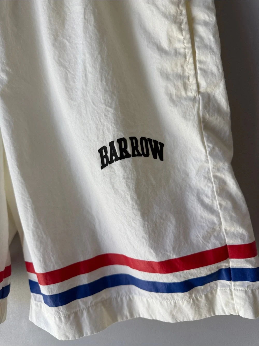 BARROW Poplin Shorts Eggshell